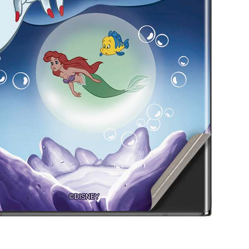 Disney Villains Ursula Ariel and Flounder Galaxy Note20 Ultra 5G Skin