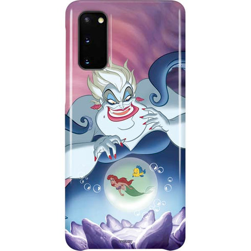 Disney Villains Ursula Ariel and Flounder Galaxy S20 Lite Case
