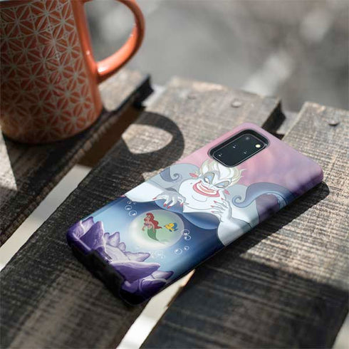 Disney Villains Ursula Ariel and Flounder Galaxy S20 Plus Pro Case