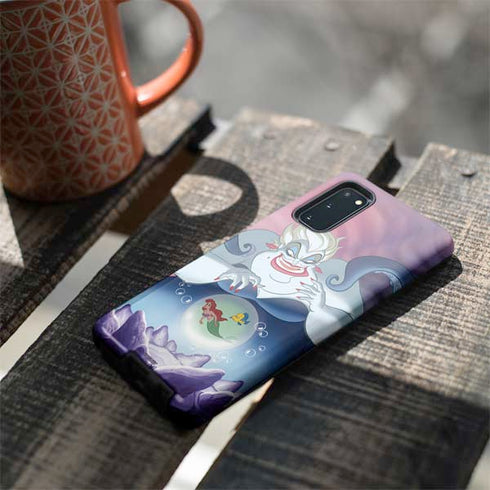 Disney Villains Ursula Ariel and Flounder Galaxy S20 Pro Case
