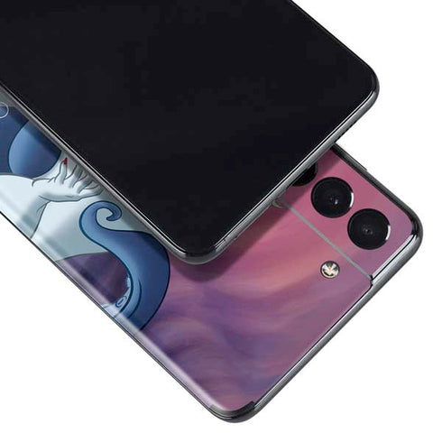 Disney Villains Ursula Ariel and Flounder Galaxy S21 5G Skin