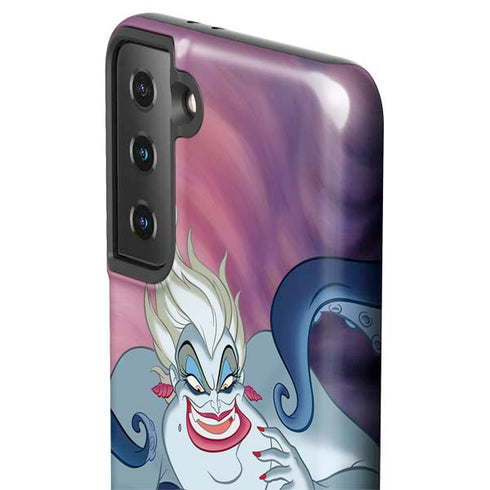 Disney Villains Ursula Ariel and Flounder Galaxy S21 FE Pro Case