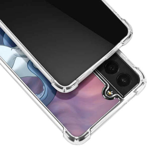 Disney Villains Ursula Ariel and Flounder Galaxy S21 Plus 5G Clear Case