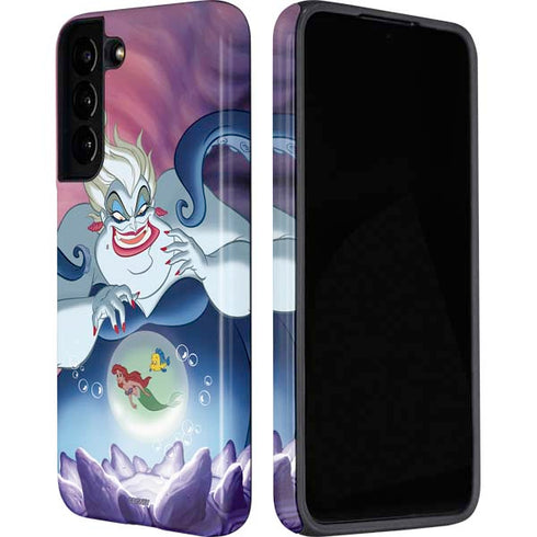 Disney Villains Ursula Ariel and Flounder Galaxy S22 Plus Pro Case