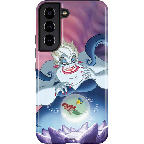 Disney Villains Ursula Ariel and Flounder Galaxy S22 Pro Case