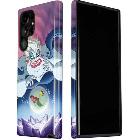Disney Villains Ursula Ariel and Flounder Galaxy S22 Ultra Pro Case