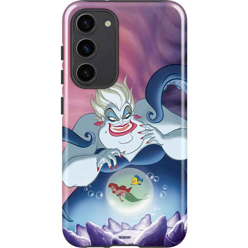 Disney Villains Ursula Ariel and Flounder Galaxy S23 Plus Pro Case