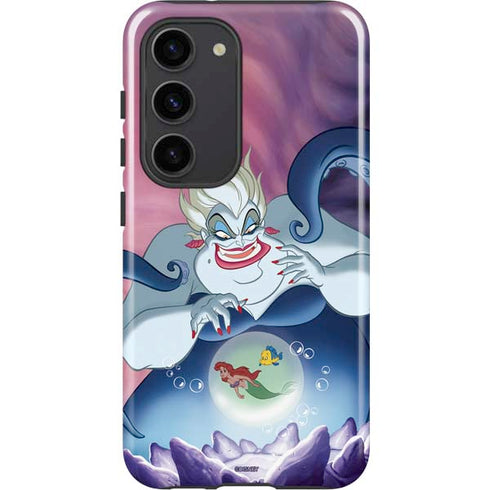 Disney Villains Ursula Ariel and Flounder Galaxy S23 Pro Case