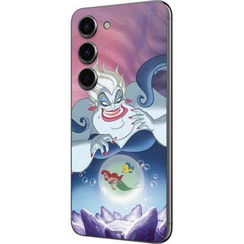 Disney Villains Ursula Ariel and Flounder Galaxy S23 Skin