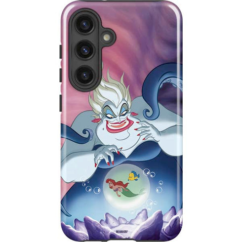 Disney Villains Ursula Ariel and Flounder Galaxy S24 Plus Impact Case