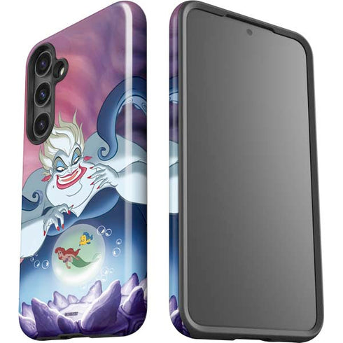 Disney Villains Ursula Ariel and Flounder Galaxy S24 Plus Impact Case