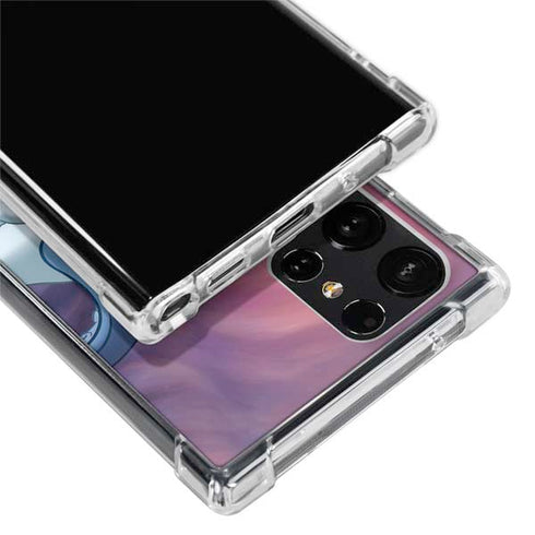 Disney Villains Ursula Ariel and Flounder Galaxy S24 Ultra Clear Case