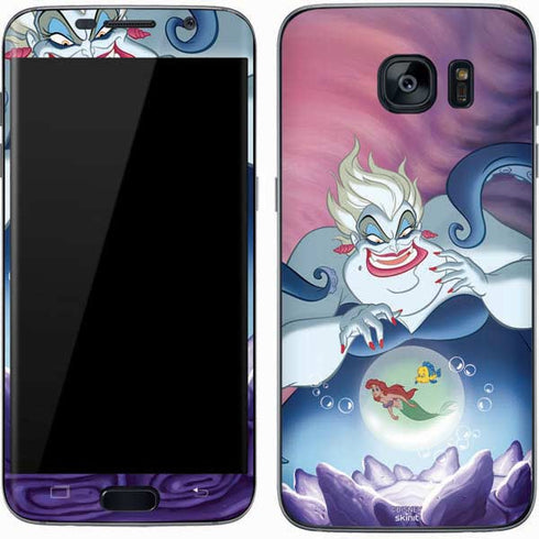 Disney Villains Ursula Ariel and Flounder Galaxy S7 Skin