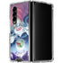 Disney Villains Ursula Ariel and Flounder Galaxy Z Fold4 5G Clear Case