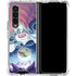 Disney Villains Ursula Ariel and Flounder Galaxy Z Fold4 5G Clear Case