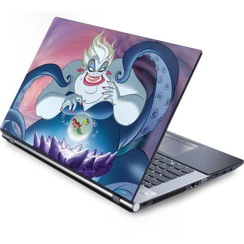 Disney Villains Ursula Ariel and Flounder Generic Laptop Skin