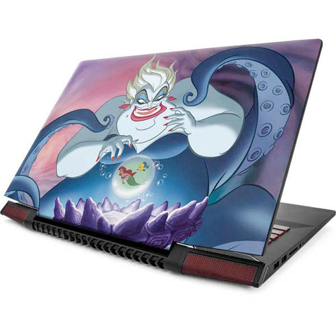 Disney Villains Ursula Ariel and Flounder Lenovo IdeaPad Skin