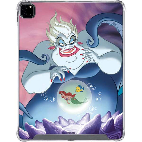 Disney Villains Ursula Ariel and Flounder iPad Pro 12.9in (2020) Clear Case