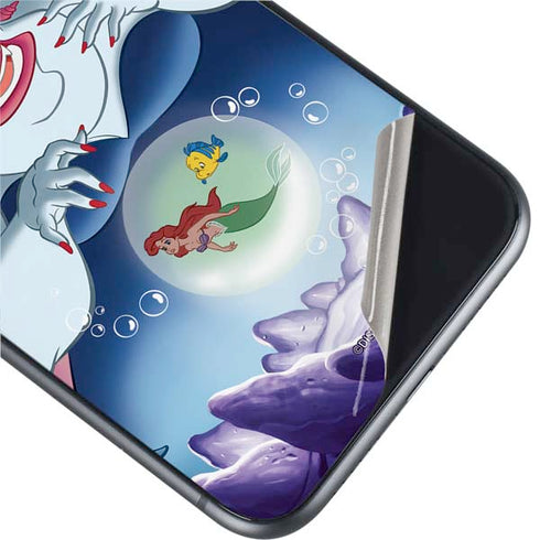 Disney Villains Ursula Ariel and Flounder iPhone 11 Skin