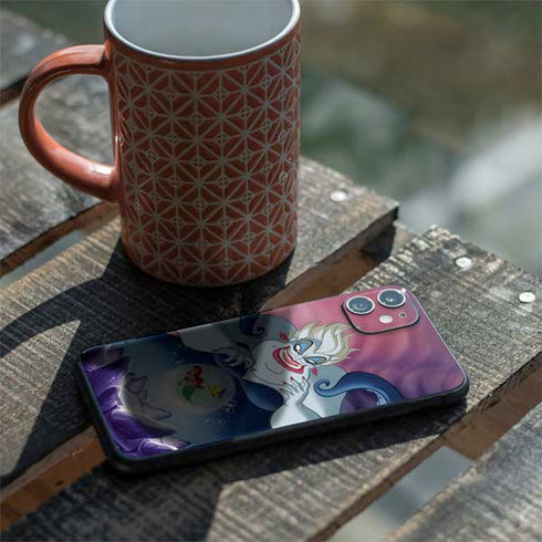 Disney Villains Ursula Ariel and Flounder iPhone 11 Skin