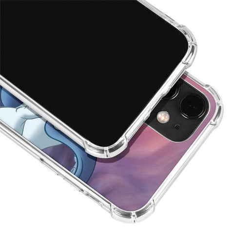 Disney Villains Ursula Ariel and Flounder iPhone 12 Clear Case