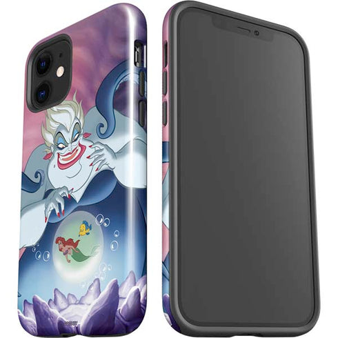 Disney Villains Ursula Ariel and Flounder iPhone 12 Impact Case