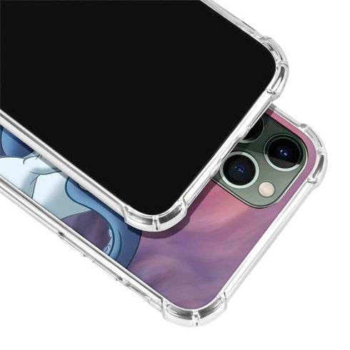 Disney Villains Ursula Ariel and Flounder iPhone 12 Pro Max Clear Case