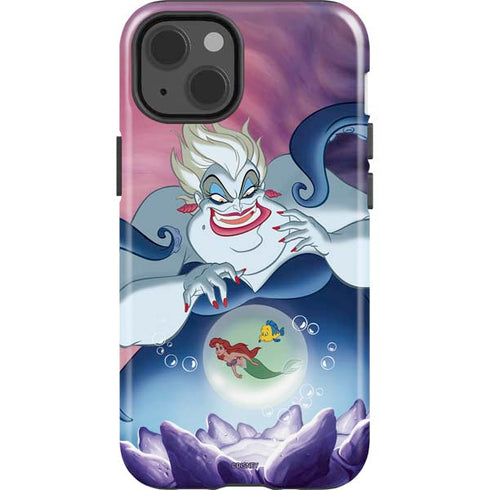 Disney Villains Ursula Ariel and Flounder iPhone 13 Impact Case