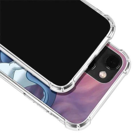 Disney Villains Ursula Ariel and Flounder iPhone 14 Plus Clear Case