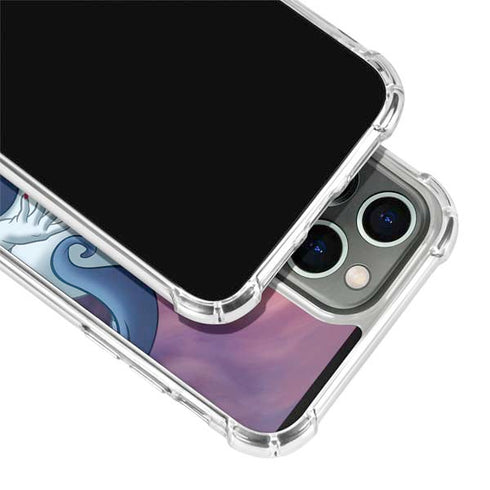 Disney Villains Ursula Ariel and Flounder iPhone 15 Pro Max Clear Case