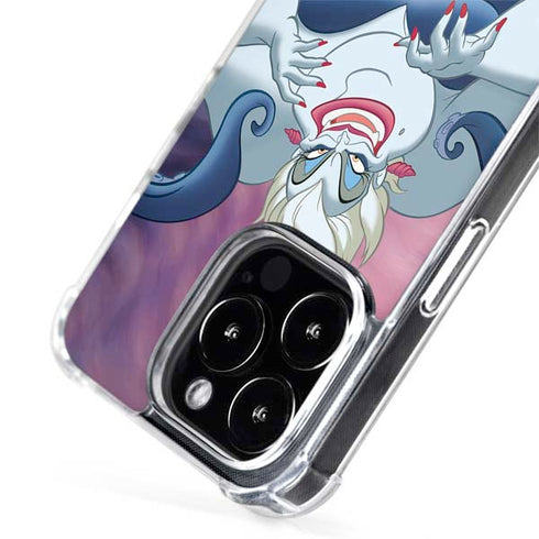 Disney Villains Ursula Ariel and Flounder iPhone 15 Pro Max MagSafe Case