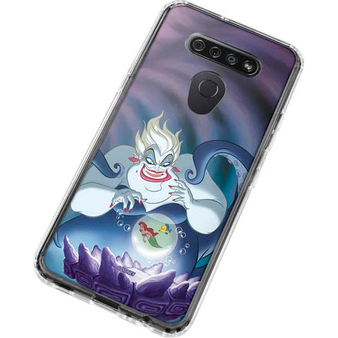 Disney Villains Ursula Ariel and Flounder LG K51/Q51 Clear Case