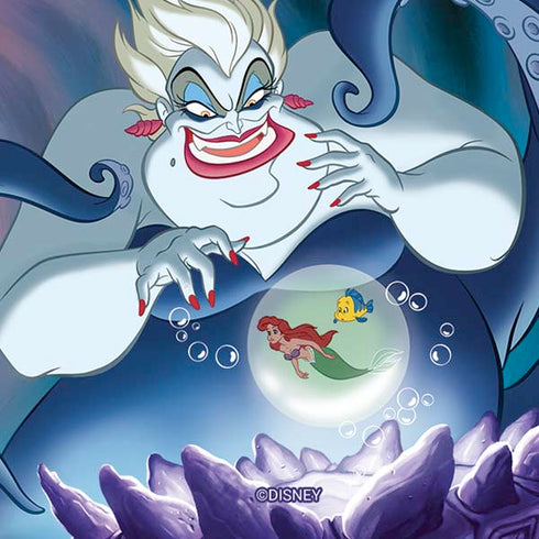 Disney Villains Ursula Ariel and Flounder Moto E5 Play Skin