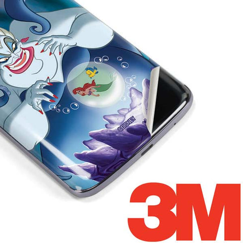 Disney Villains Ursula Ariel and Flounder Moto E5 Plus Skin
