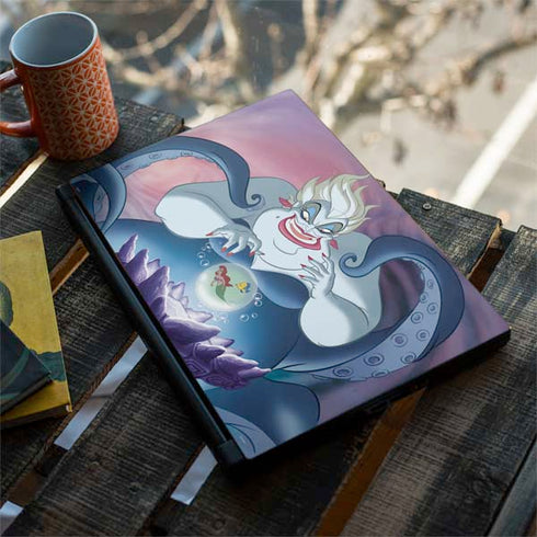 Disney Villains Ursula Ariel and Flounder MSI GS65 Stealth Laptop Skin