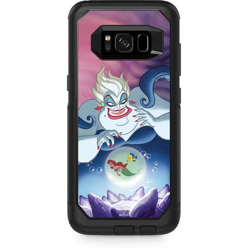 Disney Villains Ursula Ariel and Flounder Otterbox Commuter Galaxy Skin
