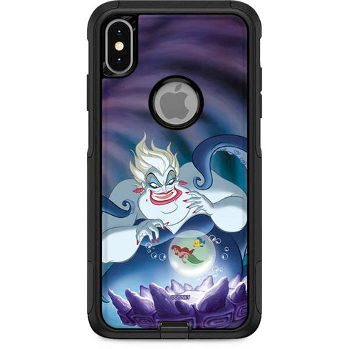 Disney Villains Ursula Ariel and Flounder Otterbox Commuter iPhone Skin