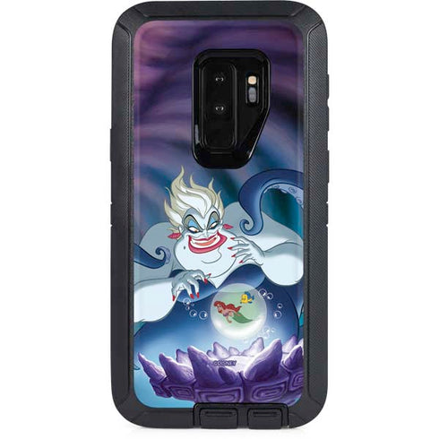 Disney Villains Ursula Ariel and Flounder Otterbox Defender Galaxy Skin