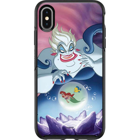 Disney Villains Ursula Ariel and Flounder Otterbox Symmetry iPhone Skin
