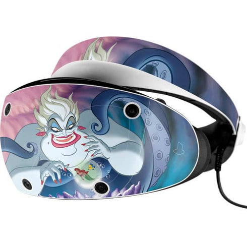 Disney Villains Ursula Ariel and Flounder PlayStation VR2 Skin