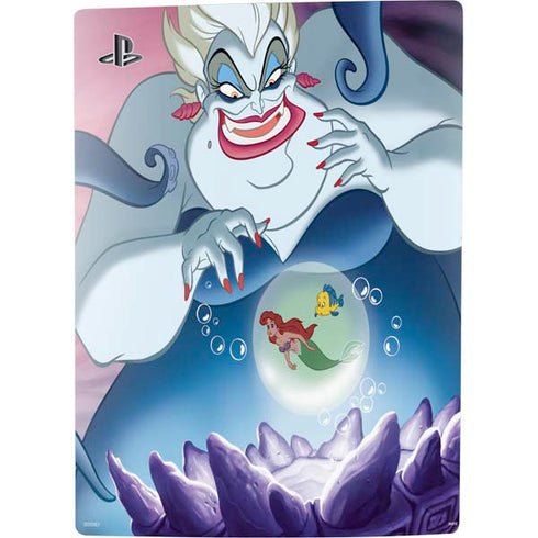 Disney Villains Ursula Ariel and Flounder PS5 Digital Edition Bundle Skin