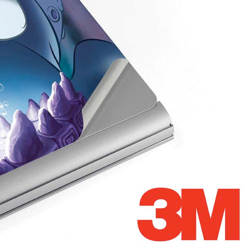 Disney Villains Ursula Ariel and Flounder Surface Book 2 13.5in Skin