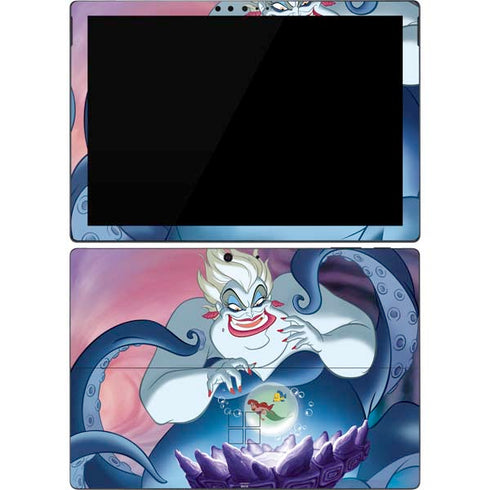 Disney Villains Ursula Ariel and Flounder Surface Pro 7 Skin