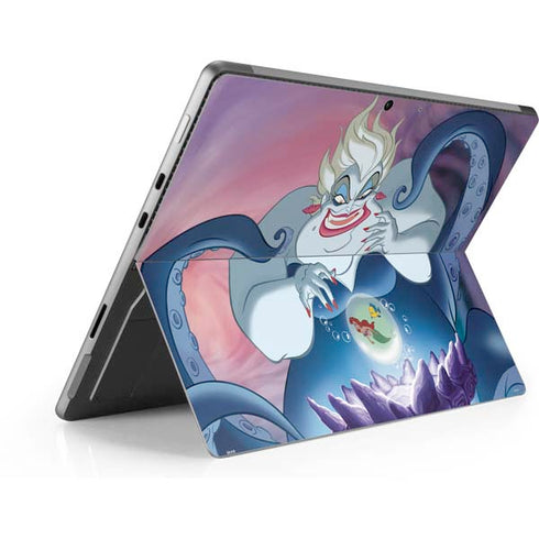 Disney Villains Ursula Ariel and Flounder Surface Pro 9 Skin