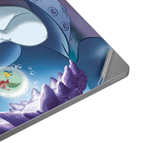 Disney Villains Ursula Ariel and Flounder Universal Laptop 17in (13.8 x 10in) Skin