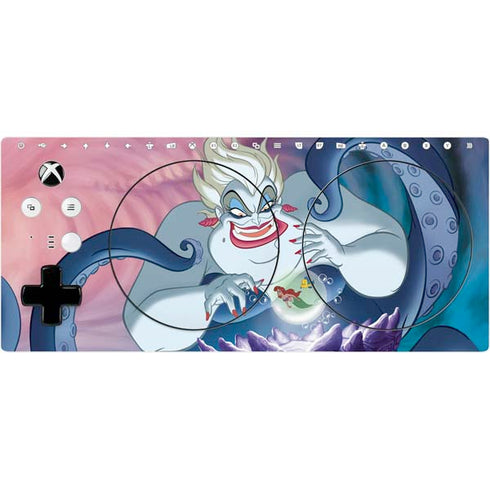 Disney Villains Ursula Ariel and Flounder Xbox Adaptive Controller Skin