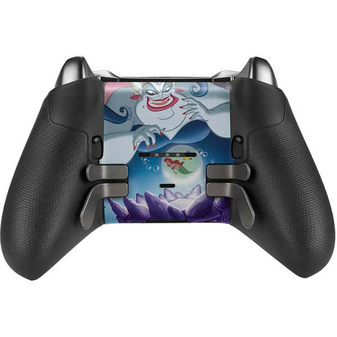 Disney Villains Ursula Ariel and Flounder Xbox Elite Wireless Controller Series 2 Skin