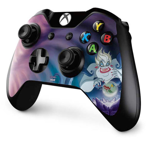 Disney Villains Ursula Ariel and Flounder Xbox One Controller Skin