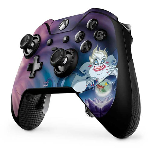 Disney Villains Ursula Ariel and Flounder Xbox One Elite Controller Skin