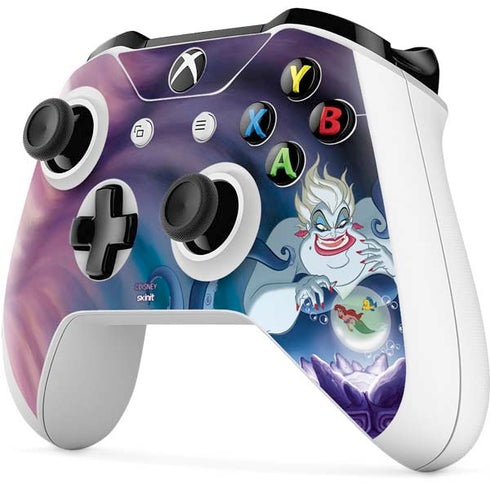 Disney Villains Ursula Ariel and Flounder Xbox One S All-Digital Edition Bundle Skin